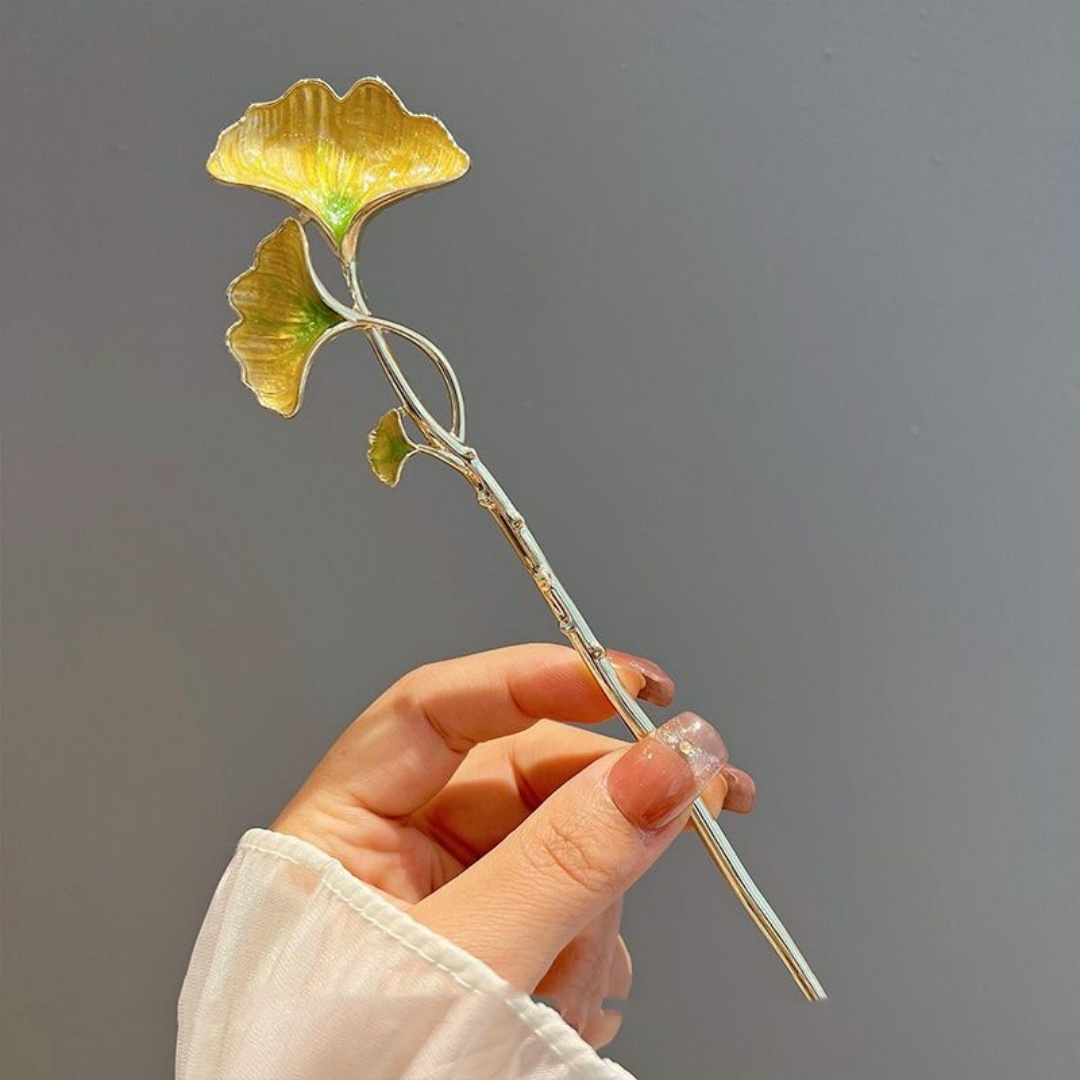 New Chinese-Style Ginkgo Leaf  - Hanbok Hair Pin recension och pris