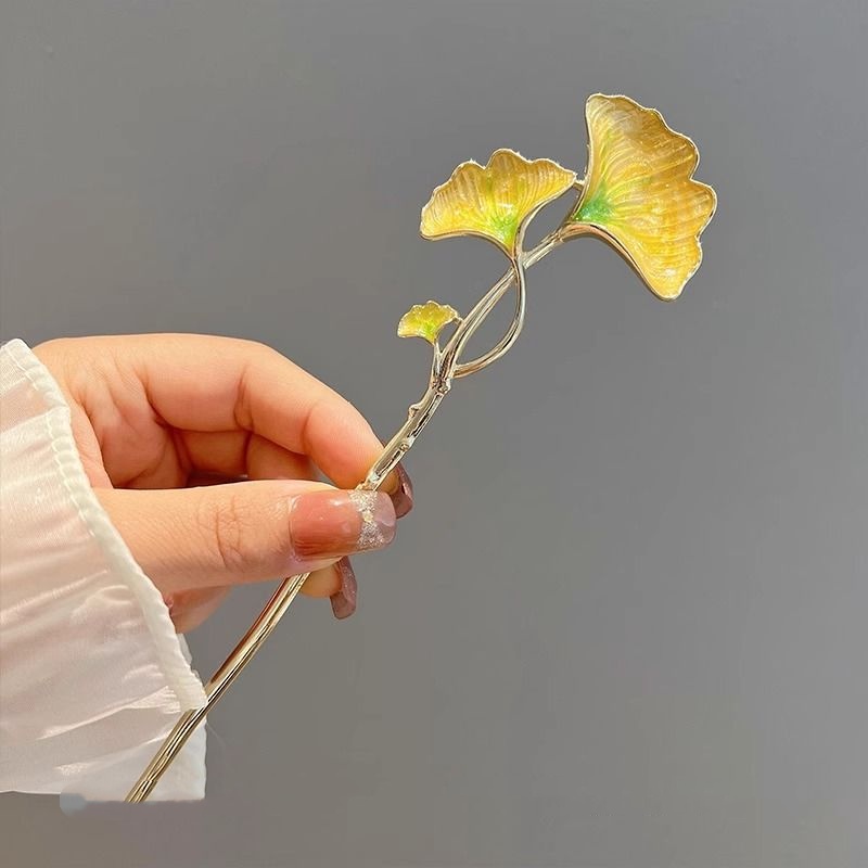 New Chinese-Style Ginkgo Leaf  - Hanbok Hair Pin recension och pris