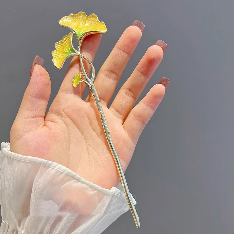 New Chinese-Style Ginkgo Leaf  - Hanbok Hair Pin recension och pris