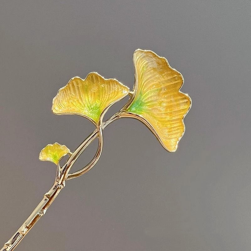 New Chinese-Style Ginkgo Leaf  - Hanbok Hair Pin recension och pris