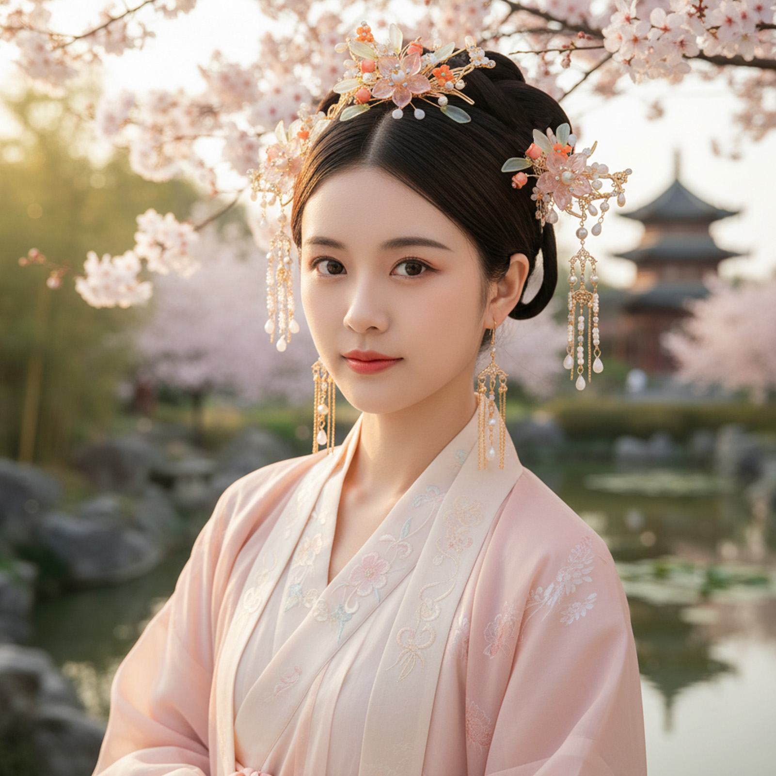 Ancient Hanfu Hair Accessories - Hanbok Hair Pin recension och pris