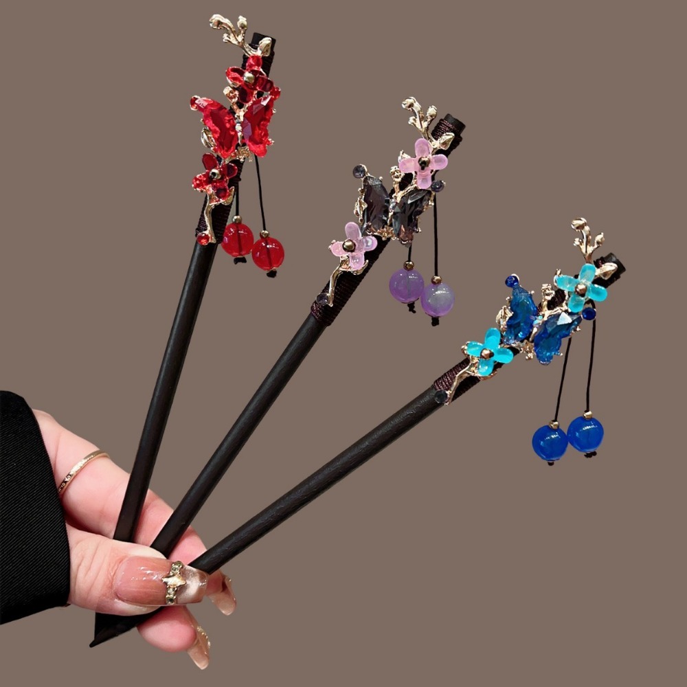 1pc Exquisite Fashion Vibrant  - Hanbok Hair Pin recension och pris